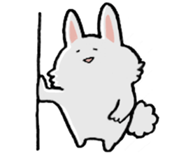 Emotions rabbit. sticker #11556119