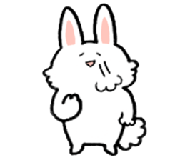 Emotions rabbit. sticker #11556121