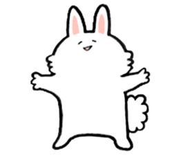 Emotions rabbit. sticker #11556124