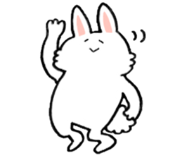 Emotions rabbit. sticker #11556125