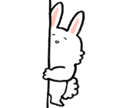 Emotions rabbit. sticker #11556126