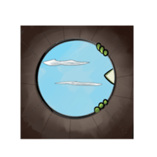 Frogman sticker sticker #11556264