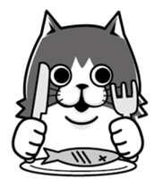 Cat's Fuji sticker #11556315