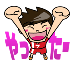 Handball player sticker #11556633