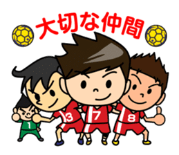 Handball player sticker #11556635