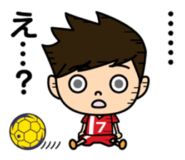 Handball player sticker #11556637