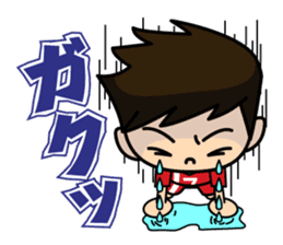 Handball player sticker #11556638