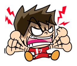 Handball player sticker #11556646