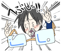 japanese kaisyain sticker sticker #11556742