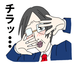 japanese kaisyain sticker sticker #11556750