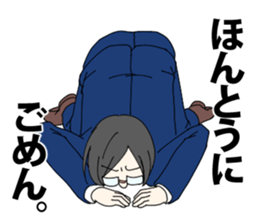 japanese kaisyain sticker sticker #11556756