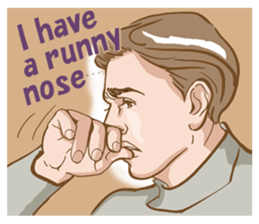 I'm under the weather sticker #11558290