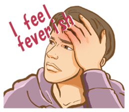 I'm under the weather sticker #11558292