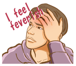 I'm under the weather sticker #11558292