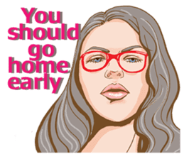 I'm under the weather sticker #11558295