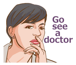 I'm under the weather sticker #11558297