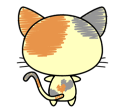 Cute cat stickers -Nyanko part 2 sticker #11558449