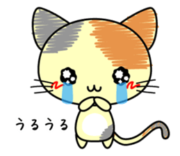Cute cat stickers -Nyanko part 2 sticker #11558465