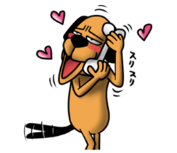 Not cute dog. sticker #11558682