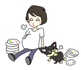 dog popo sticker #11558720