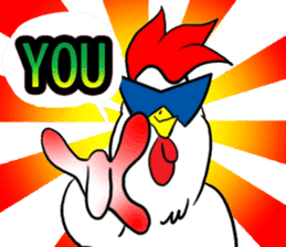 Brothers chickens sticker #11559140