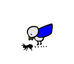 Trees and animals sticker #11559502