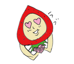 StrawberryGirl sticker #11560255