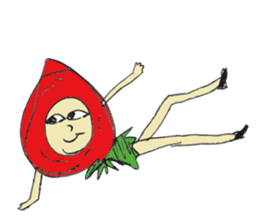 StrawberryGirl sticker #11560261