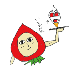 StrawberryGirl sticker #11560264