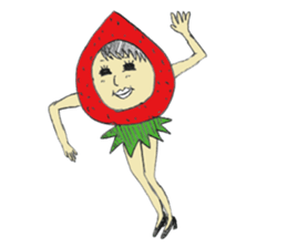 StrawberryGirl sticker #11560270