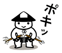 Ashigarukun-busyotachi sticker #11560494