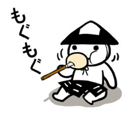 Ashigarukun-busyotachi sticker #11560496