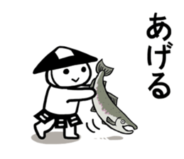 Ashigarukun-busyotachi sticker #11560500