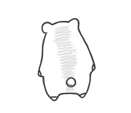 Whity bear sticker #11560674