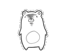 Whity bear sticker #11560677