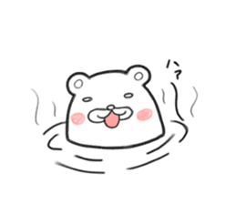 Whity bear sticker #11560705