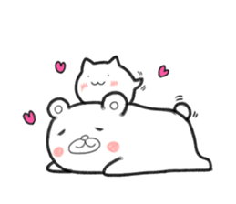 Whity bear sticker #11560708