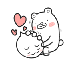 Whity bear sticker #11560710