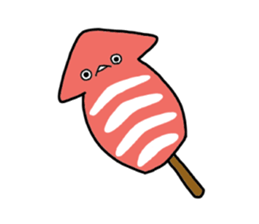 Creatures in a free sea sticker #11560759