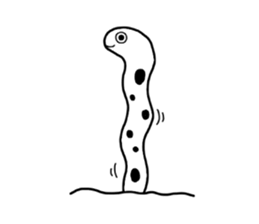 Creatures in a free sea sticker #11560762