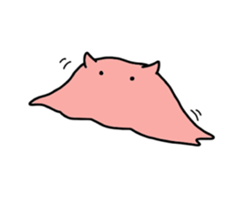 Creatures in a free sea sticker #11560764