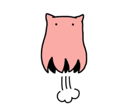 Creatures in a free sea sticker #11560765