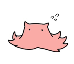 Creatures in a free sea sticker #11560766