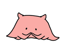 Creatures in a free sea sticker #11560767