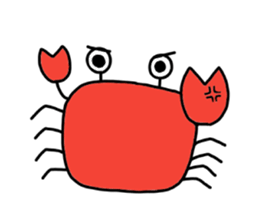 Creatures in a free sea sticker #11560771