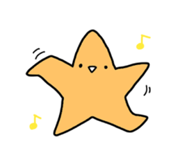 Creatures in a free sea sticker #11560777