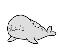 Creatures in a free sea sticker #11560785