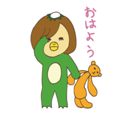 fun life of okappachan sticker #11561152