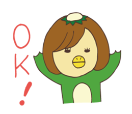fun life of okappachan sticker #11561154