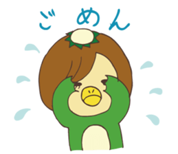 fun life of okappachan sticker #11561157